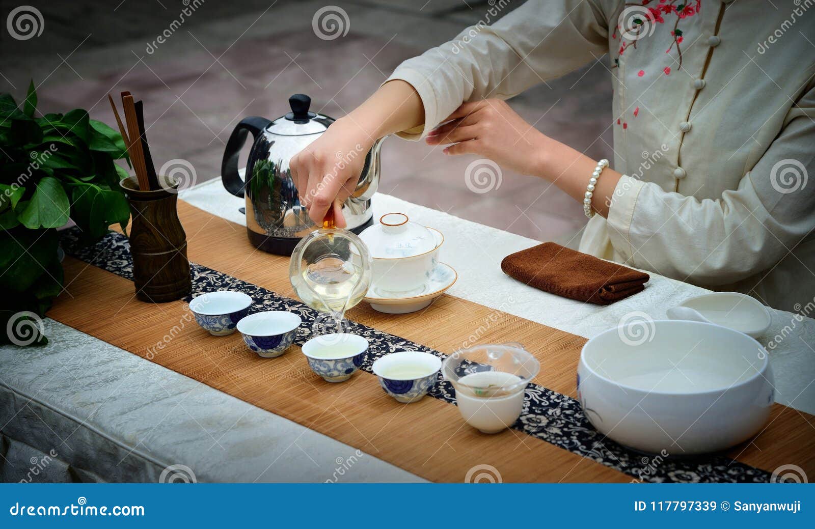 Tea art stock image. Image of asia, background, traditional 117797339