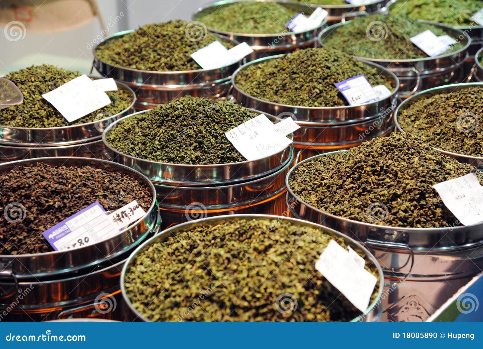 Chinese Tea In Market Place Editorial Image Image of place, bazaar