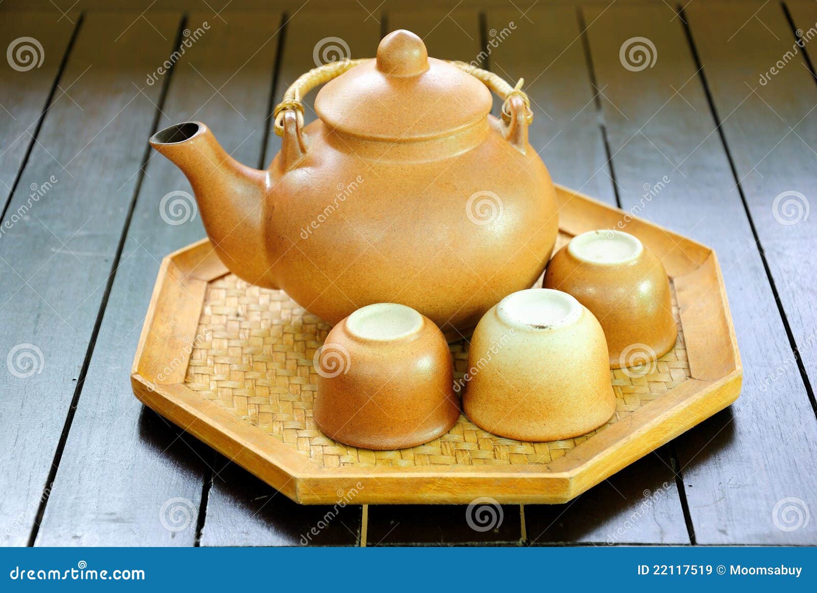 Chinese Tea Set with Pot and Cups Stock Image Image of healthy