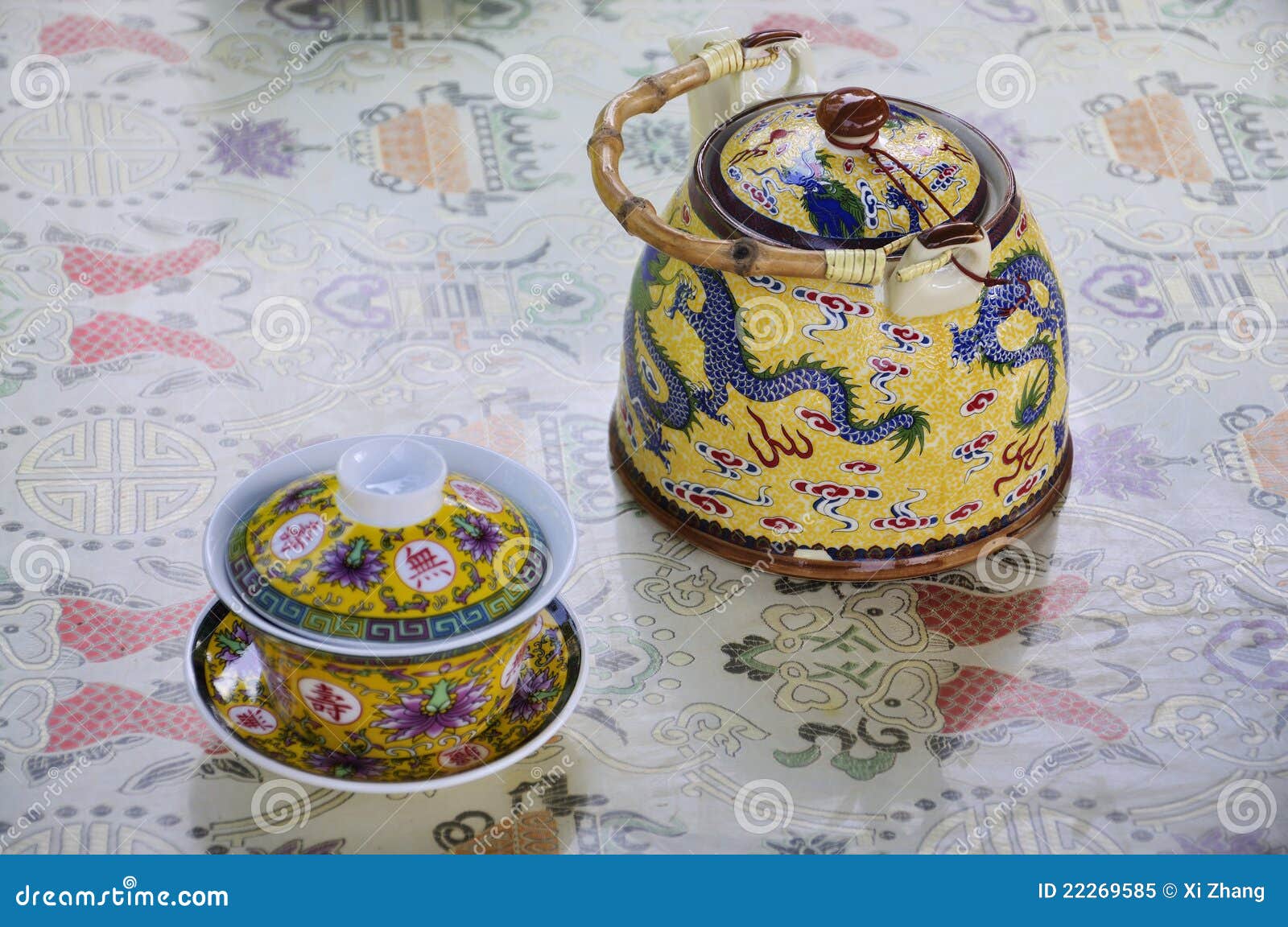 Chinese Tea Set，Pot stock image. Image of design, travel 22269585