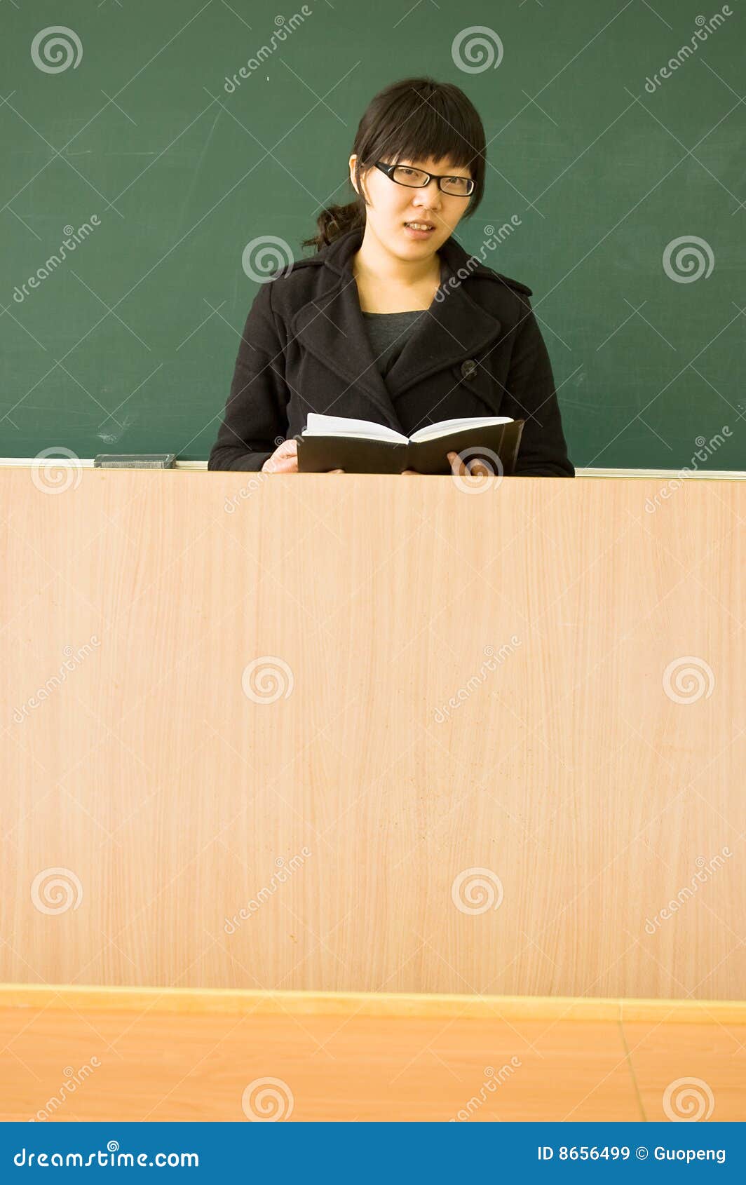 Chinese Teacher stock image. Image of chinese, women, office 8656499