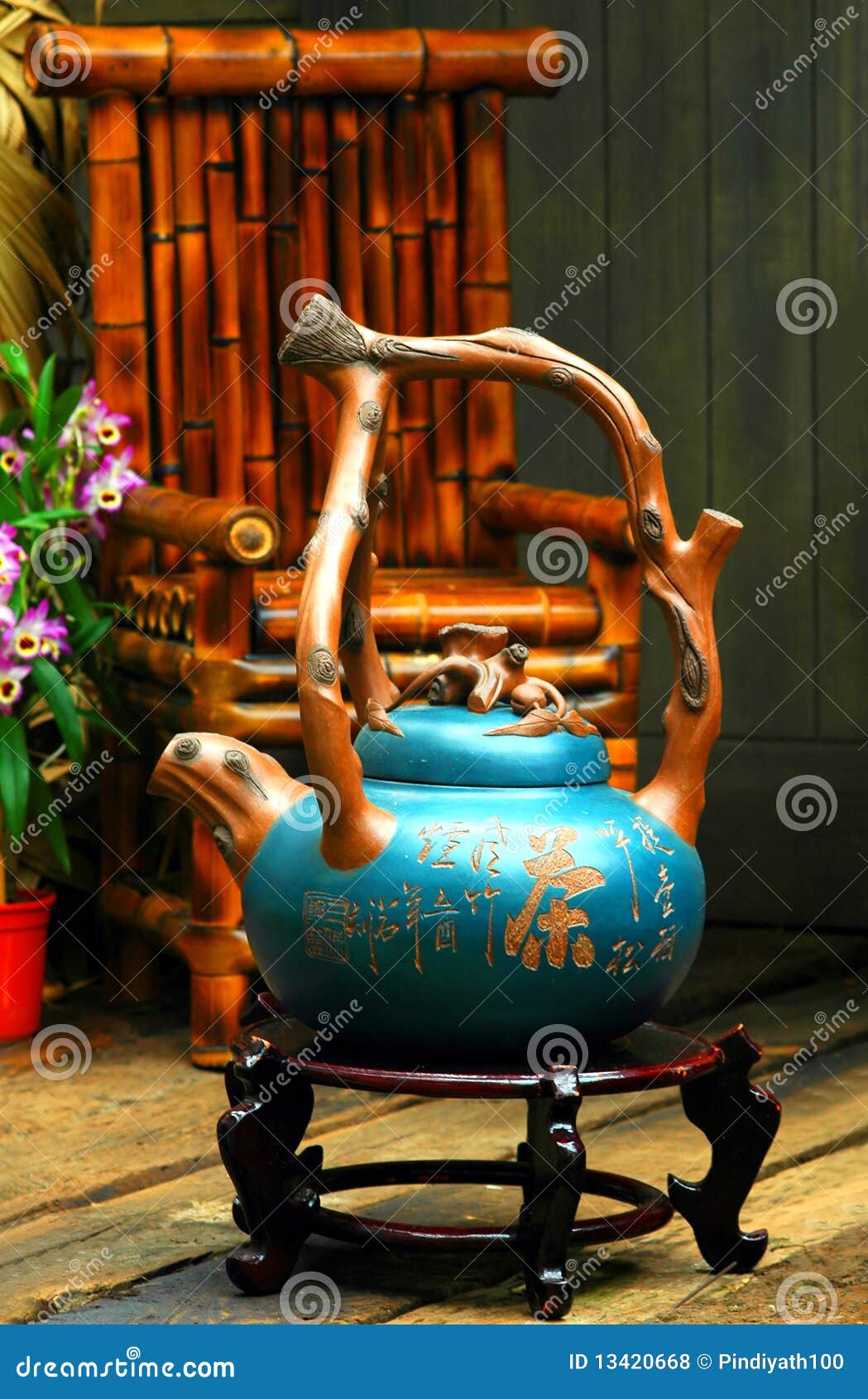 Chinese Teapot stock photo. Image of traditional, orient 13420668