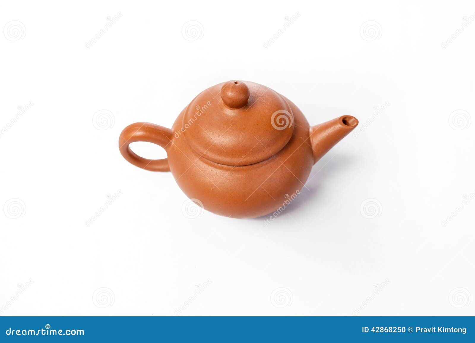Chinese Teapot for Tea on a White Background Stock Photo Image of