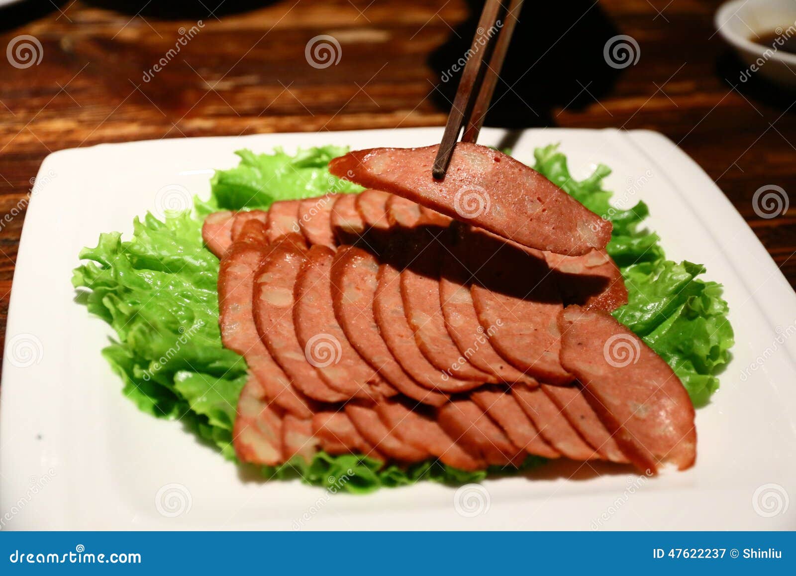Chinese Tofu Sausage stock image. Image of traditional 47622237