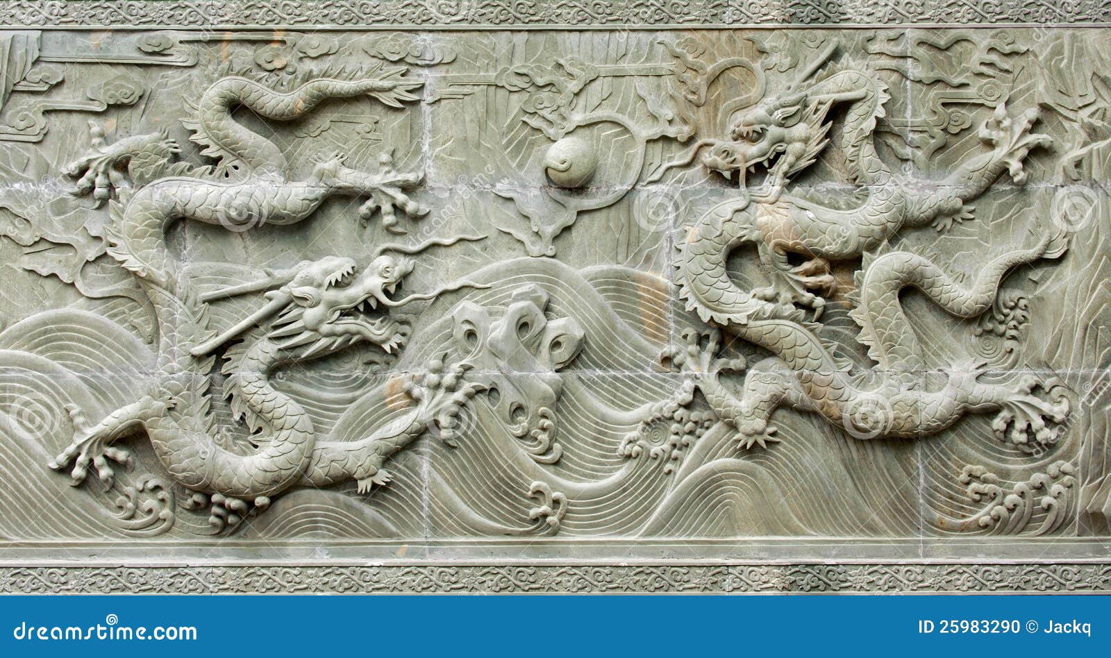 chinese dragon relief pattern stock photo image of background
