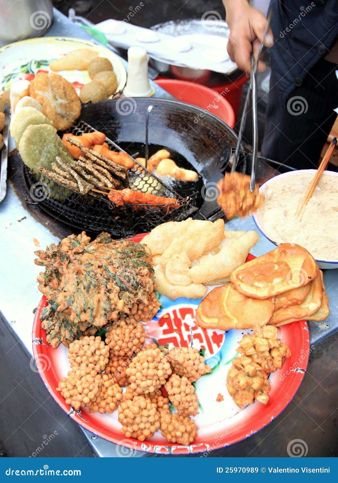 Chinese Traditional Street Food Stock Image - Image of meat, skewer