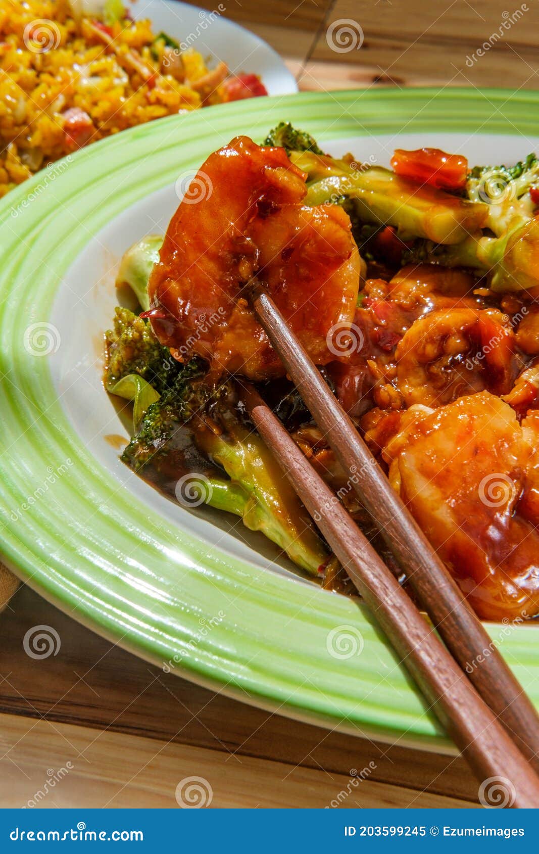 Chinese Triple Delight stock image. Image of chinese - 203599245