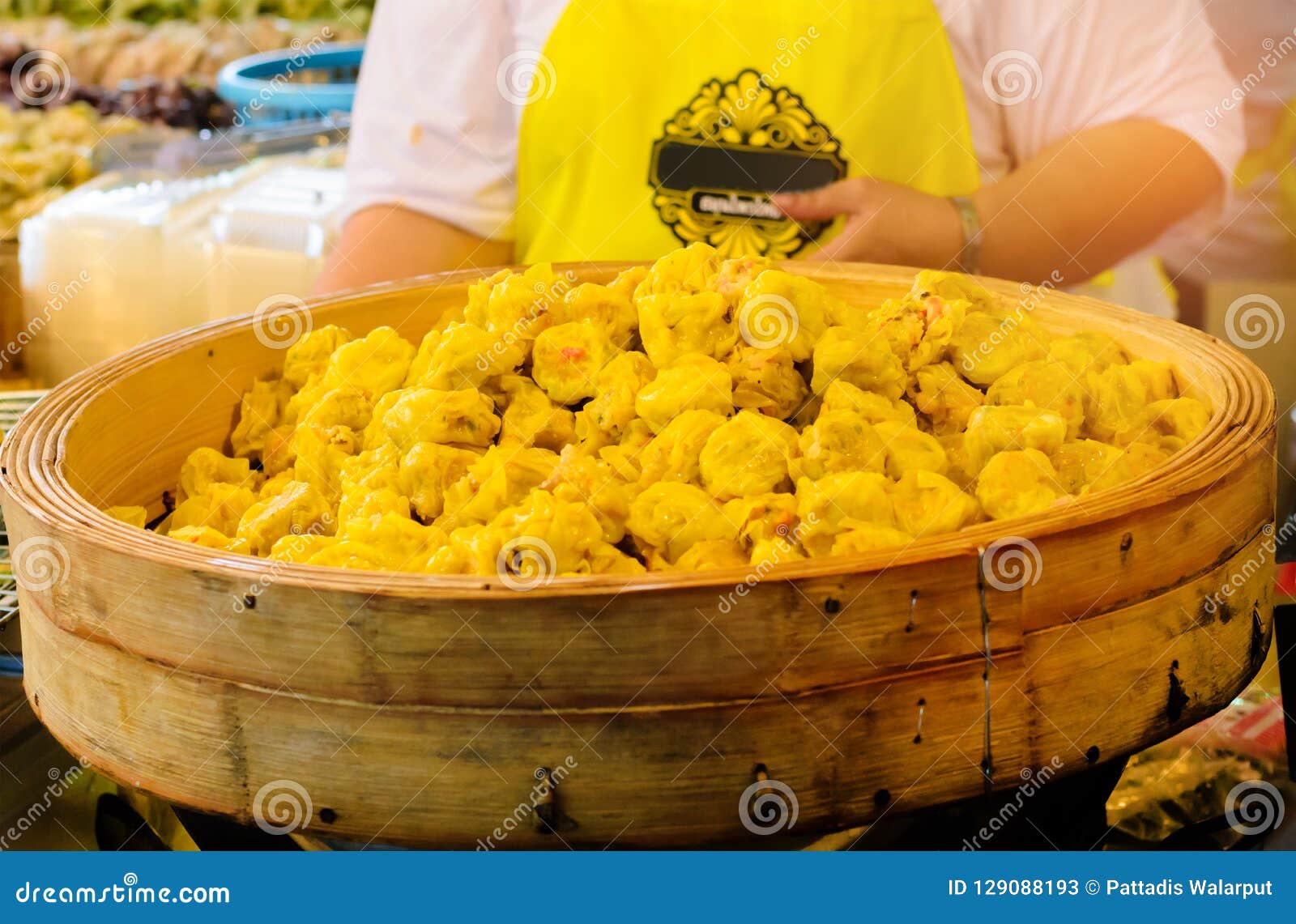Vegetarian Traditional Street Food. Stock Image - Image of asian
