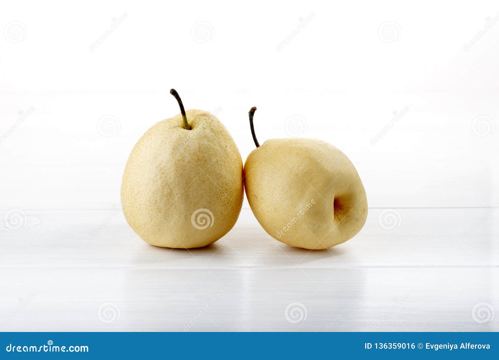 Chinese White Pears or Ya Pears Stock Photo Image of healthy, juicy