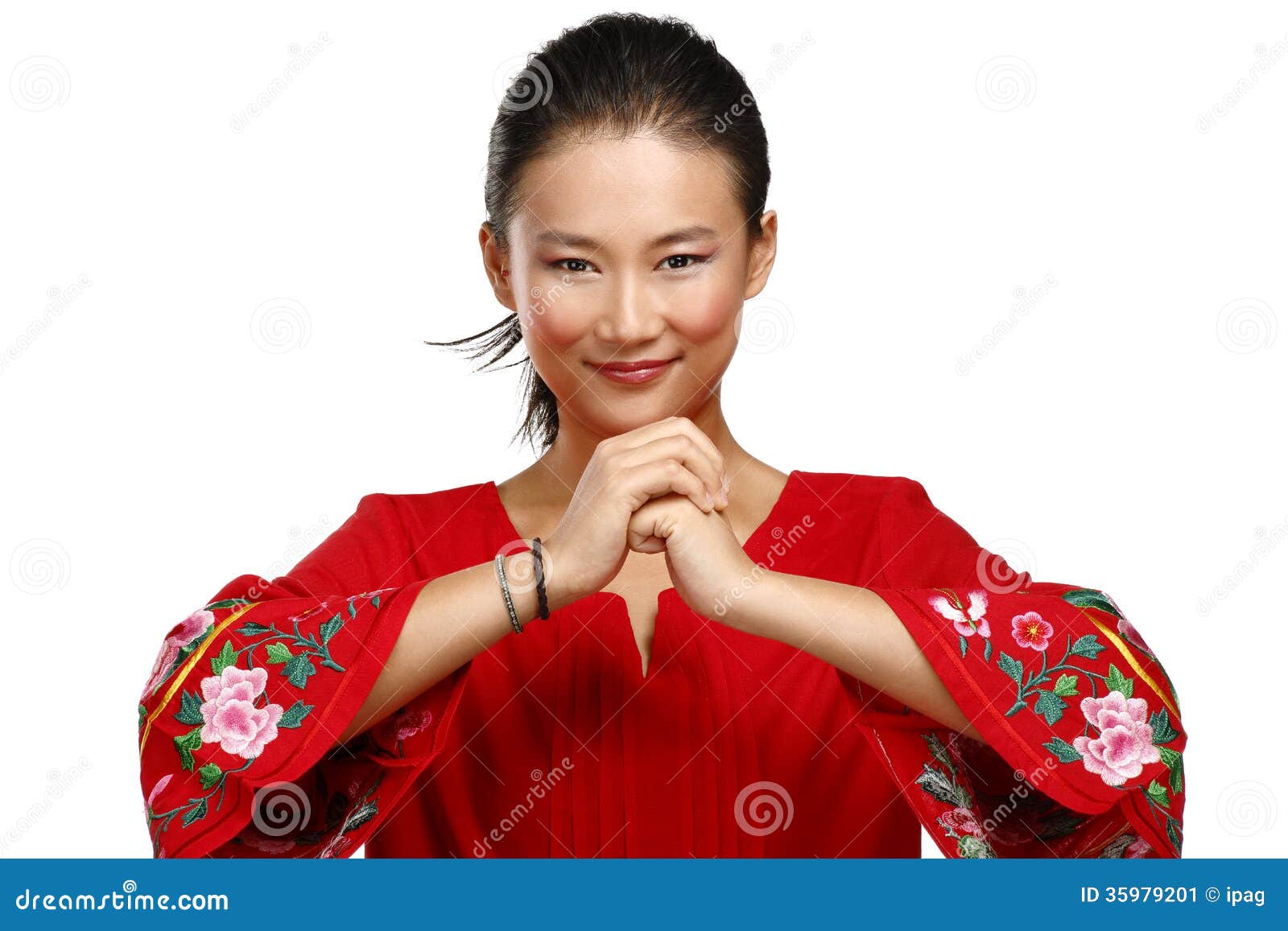 This Greeting The Asian Woman 15
