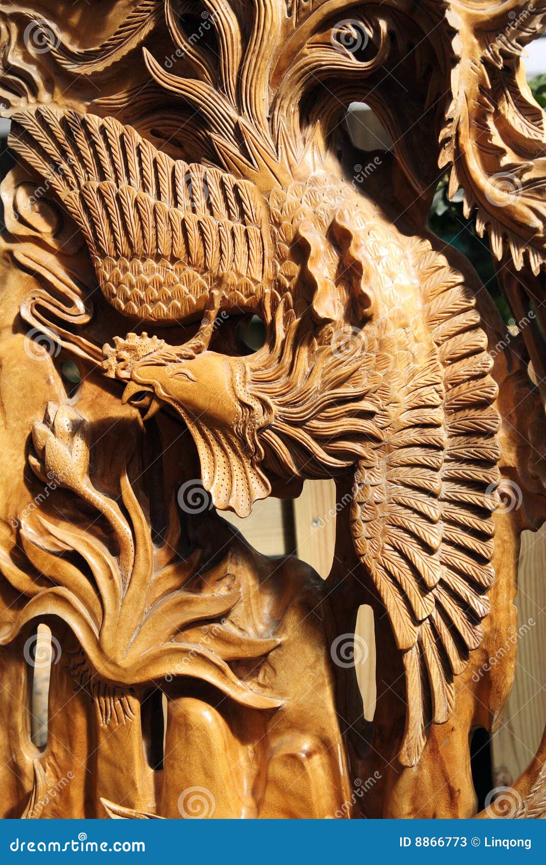 Chinese wood carving stock image. Image of wood, exquisite 8866773