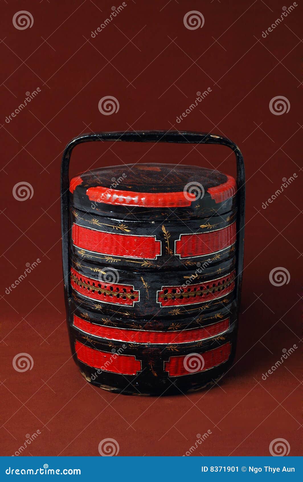 Chinese Wood Wedding Basket Stock Image Image of olden, basket 8371901