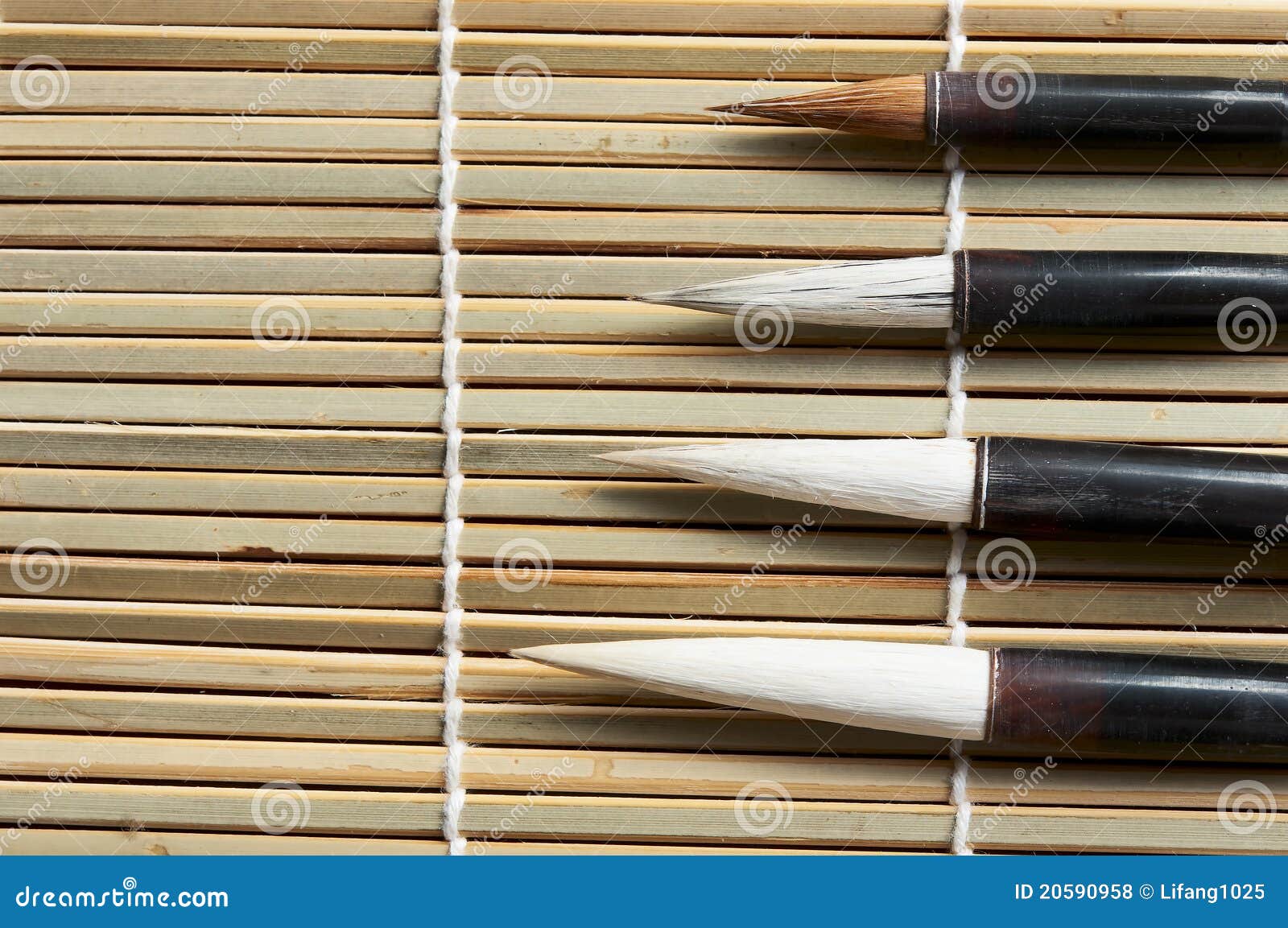 Chinese writing brush stock photo. Image of chinese, point 20590958