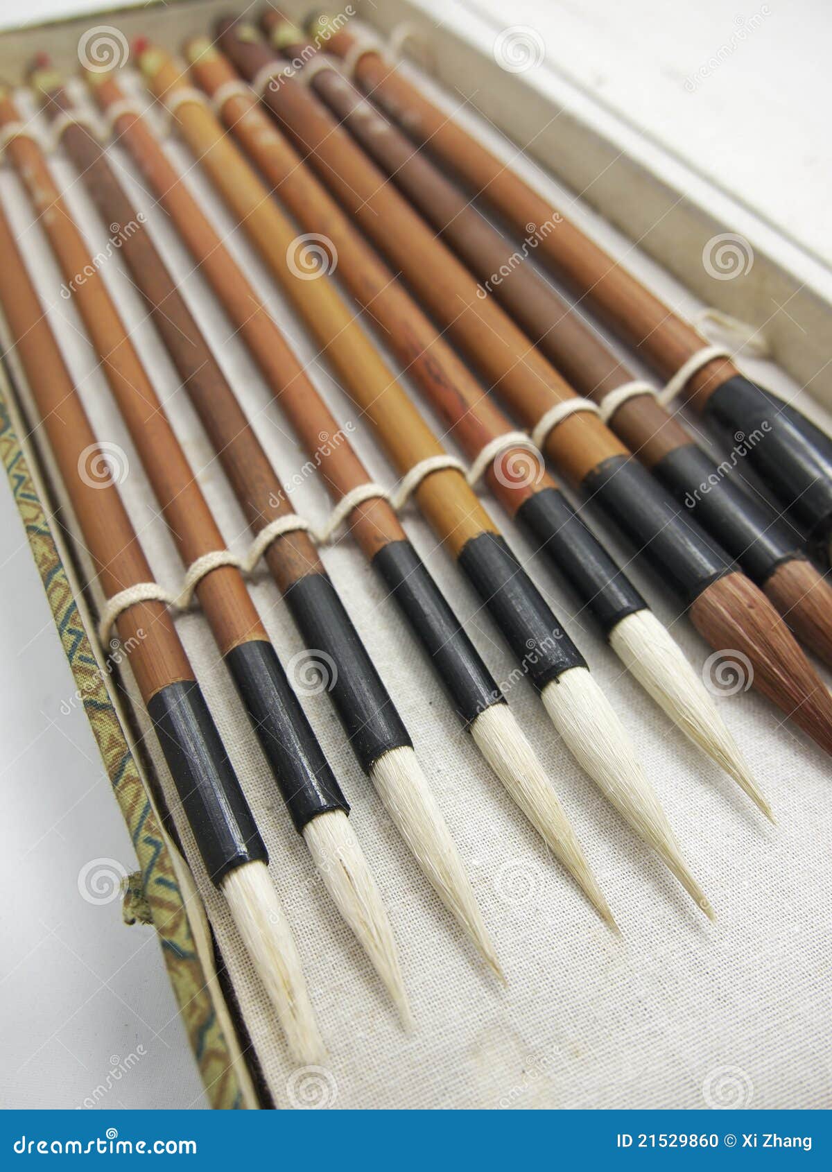 Chinese writing brush stock photo. Image of bamboo, writing 21529860