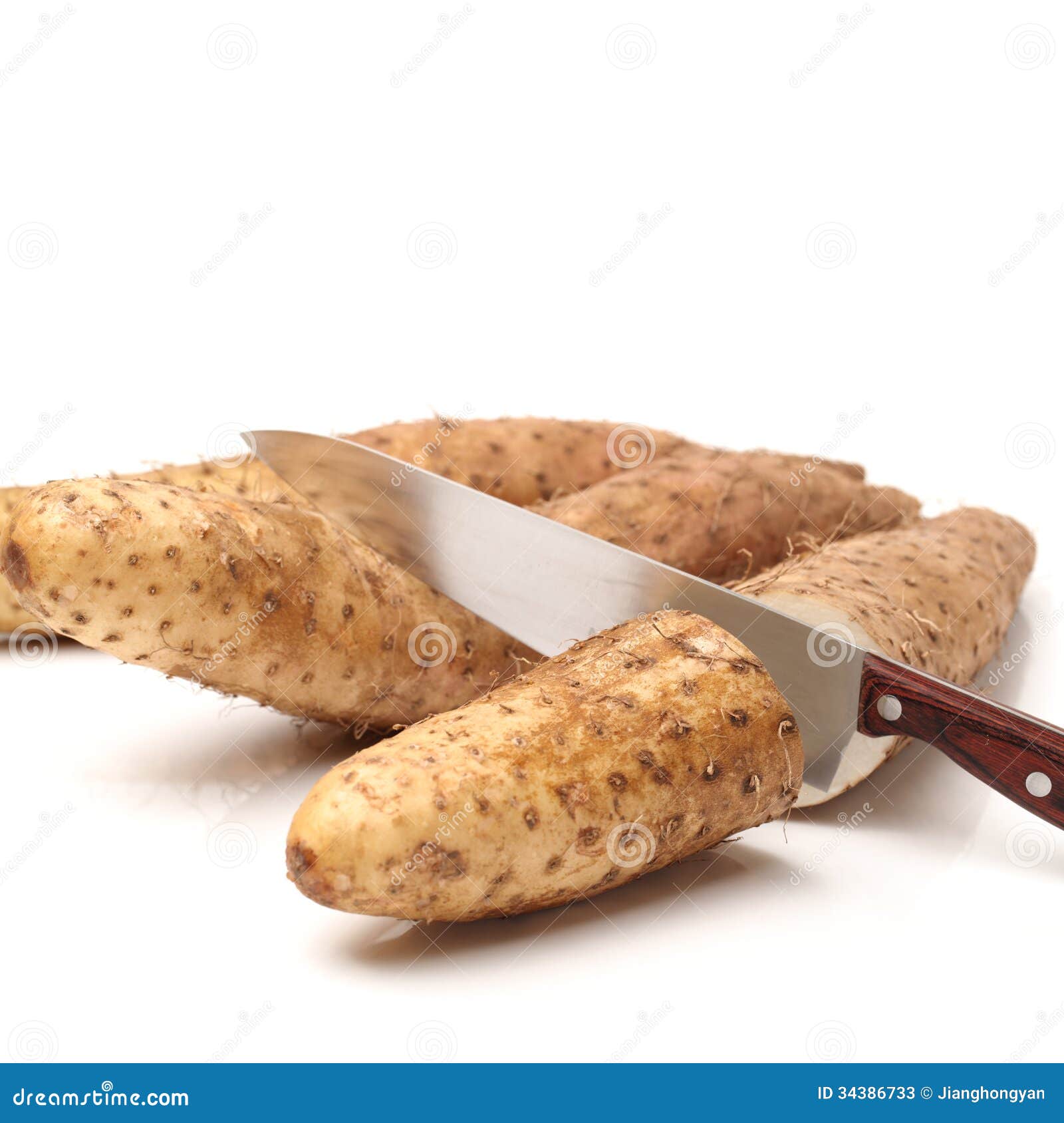 Chinese yam stock afbeelding. Afbeelding bestaande uit erfgoed 34386733