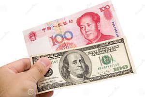 Chinese Yuan Or Renminbi In A Bird s Nest With An Egg Royalty Free 