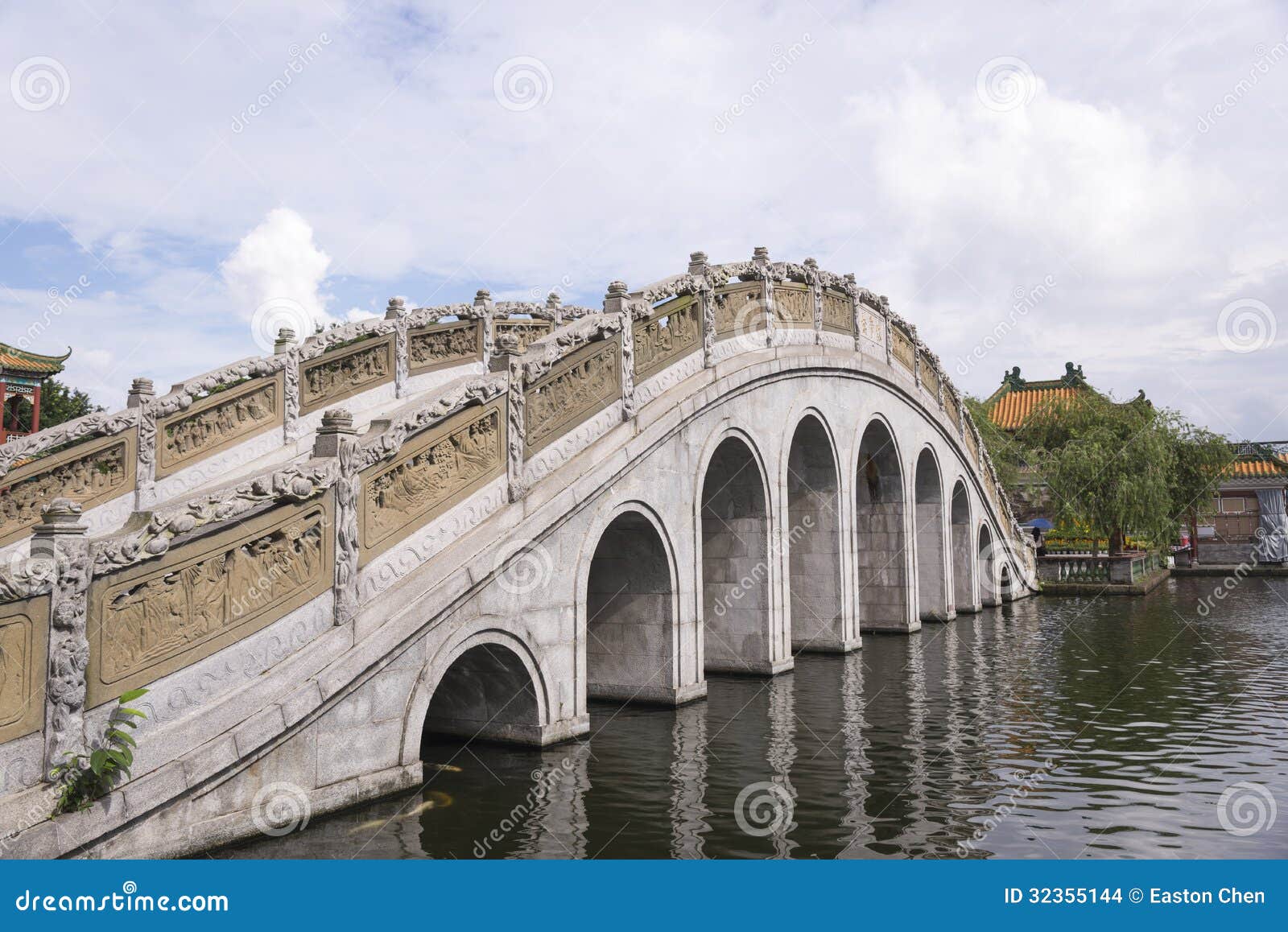 Chinesische Garten Architektur Stockfoto Bild von bogen, tradition