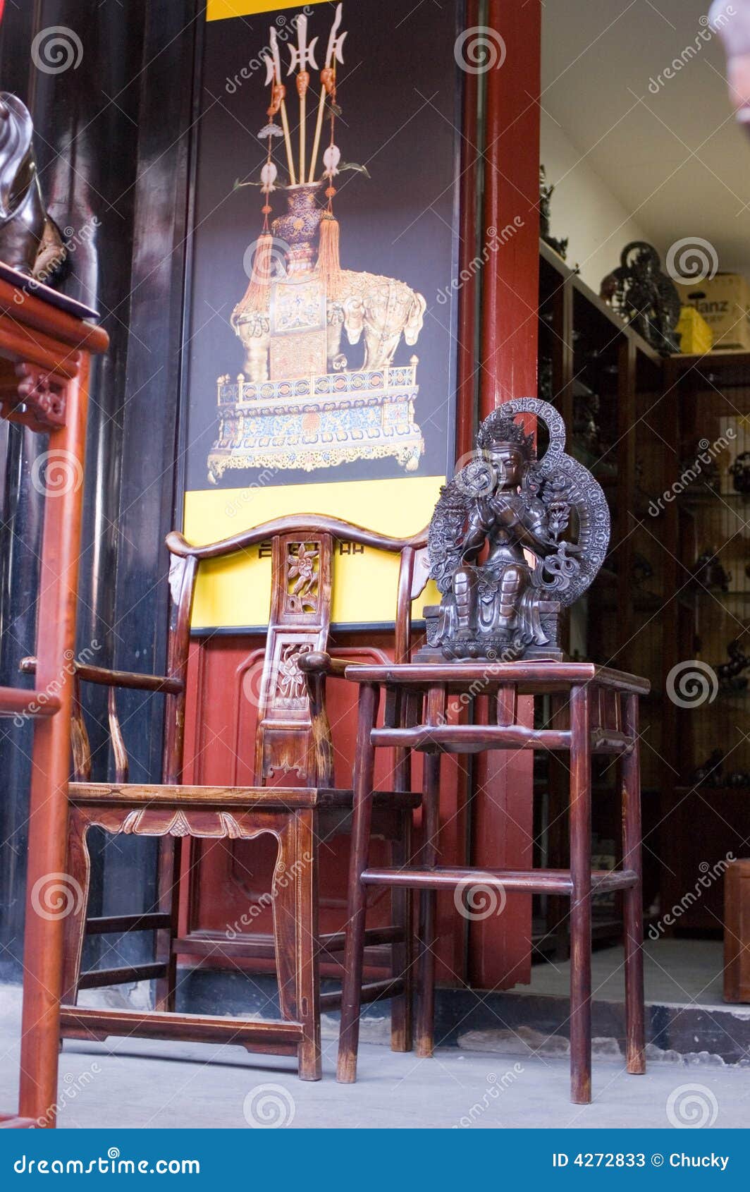 Chinesische Klassische Mbel Stockfotos Bild 4272833