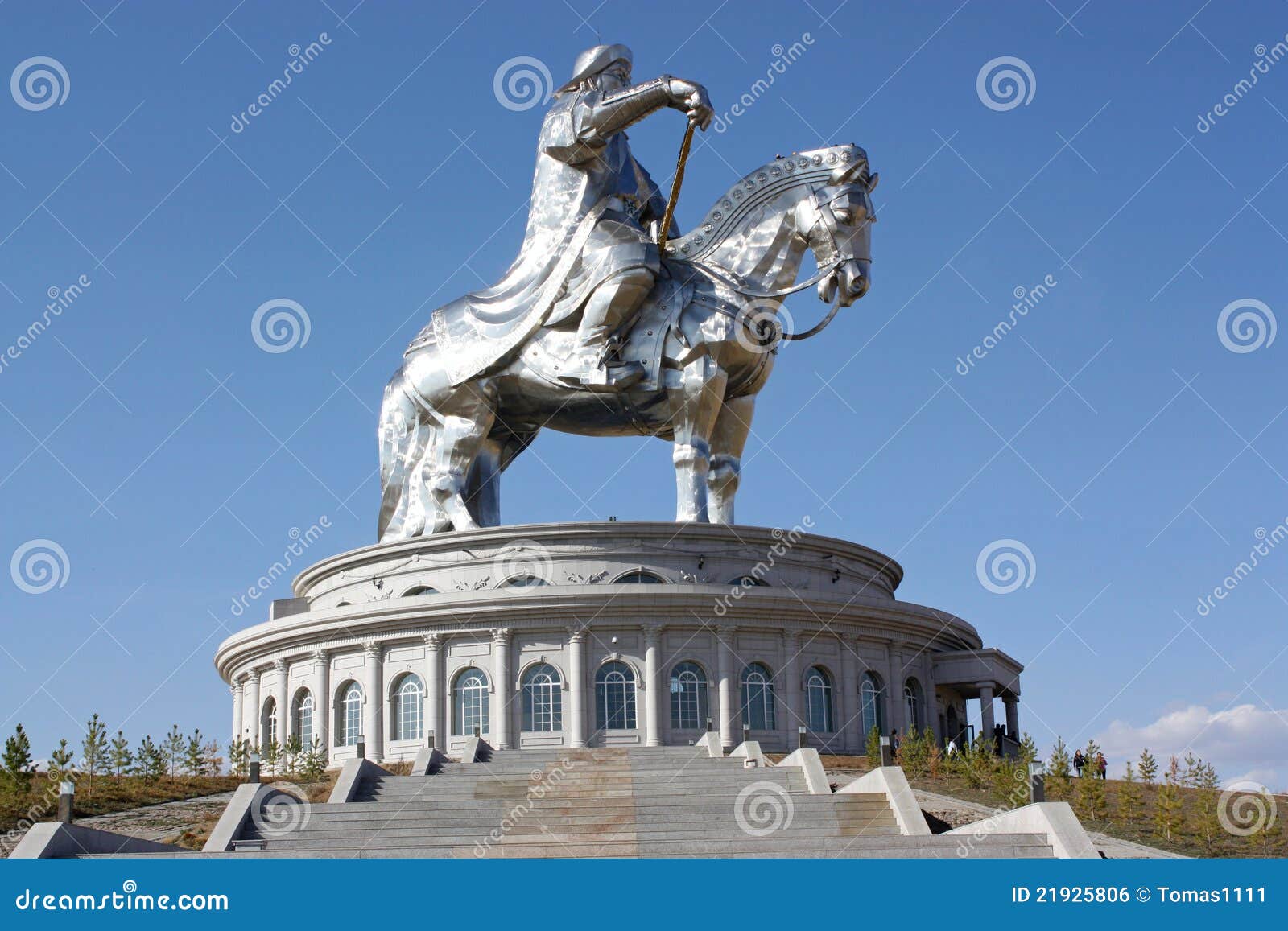 Chingiis Khaan Mongolian Emperor Stock Photo Image of 