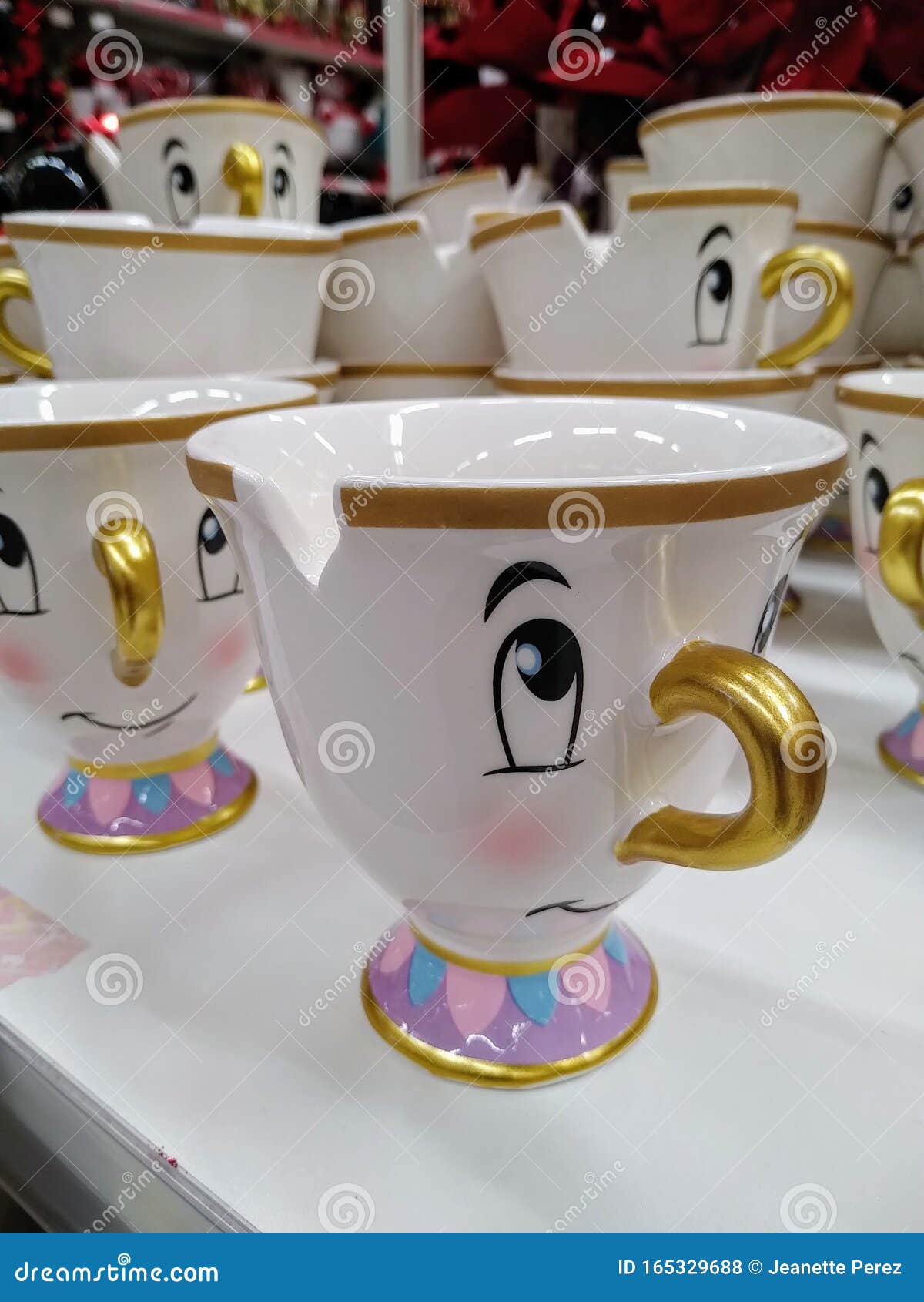 Chip Mug From The Movie Of The Beauty The Beast Of Disney Editorial Stock Photo Image Of Tale Chip 165329688