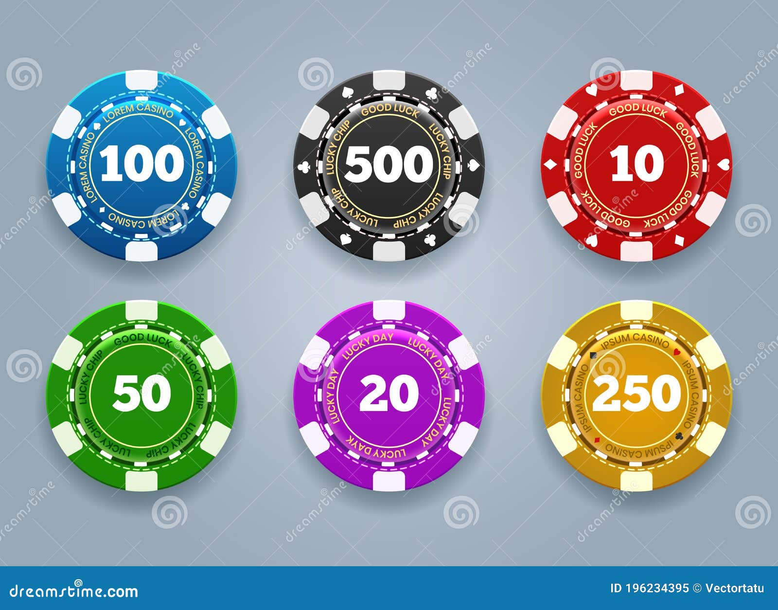 good luck coin chips gold casino