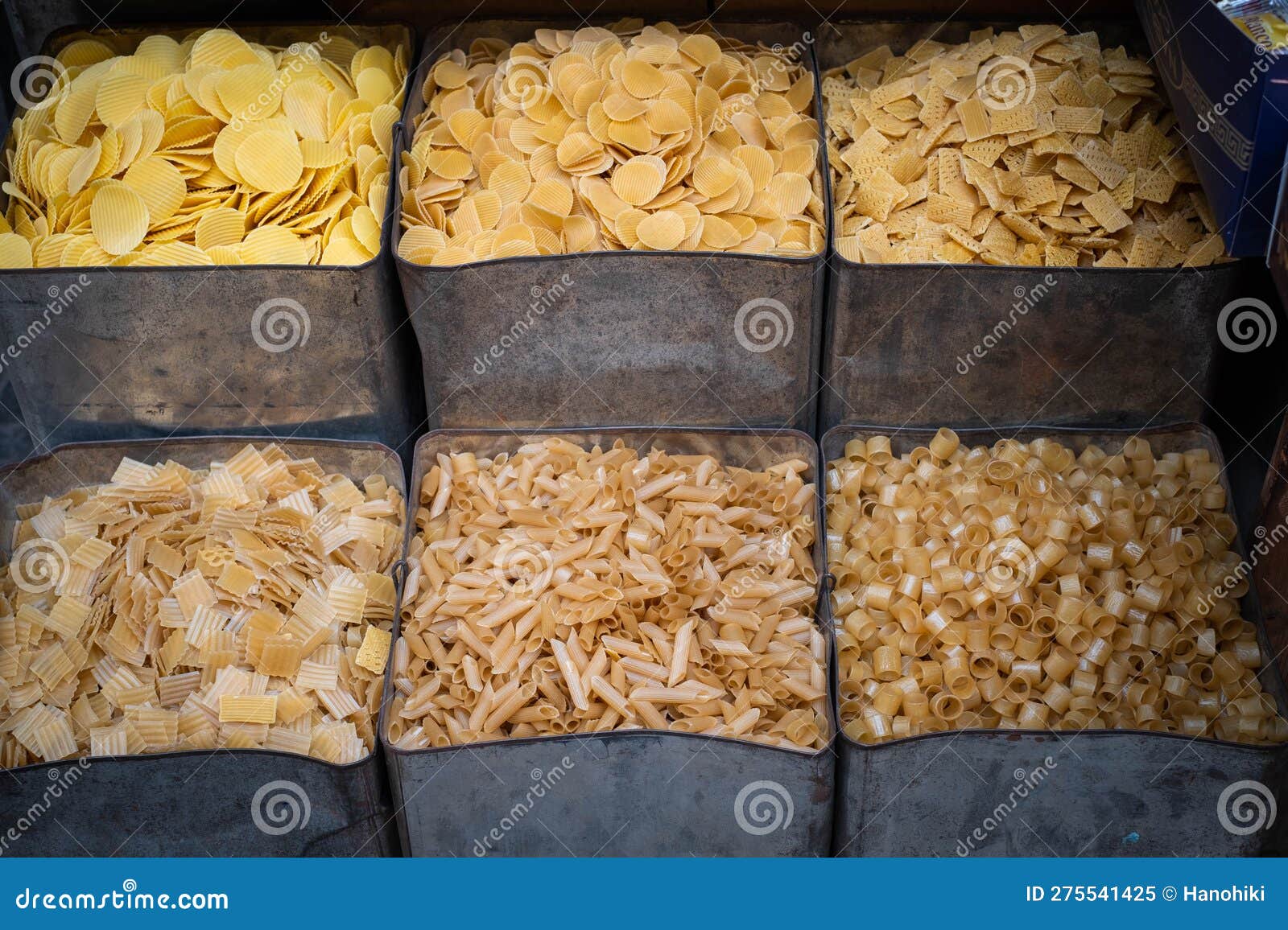 Chips and Pasta for Sale on Market Stock Image Image of bazaar