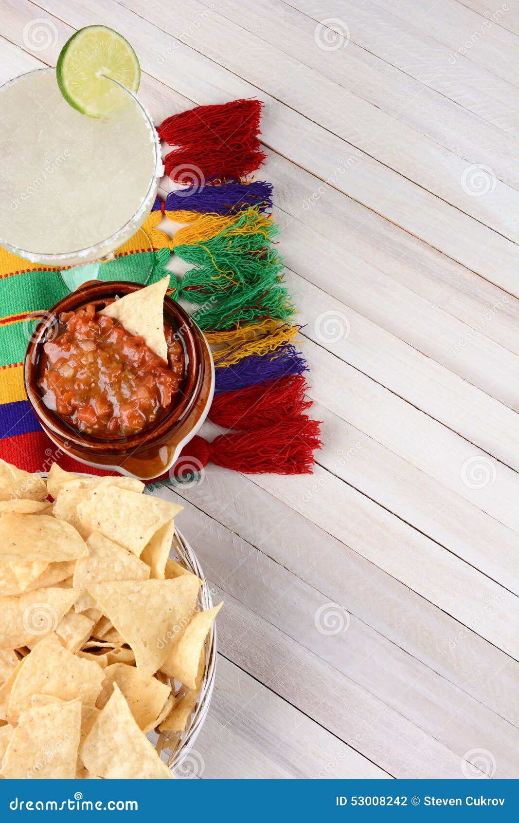 Chips Salsa Margarita stock photo. Image of angle, alcohol 53008242