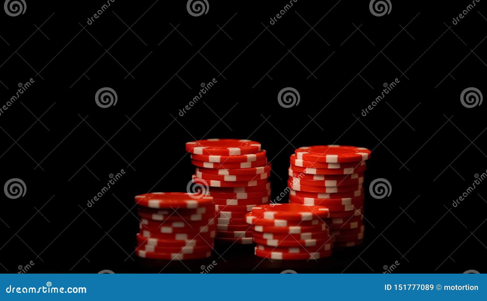 chips stacks  on black, illegal gambling business, risky betting, casino