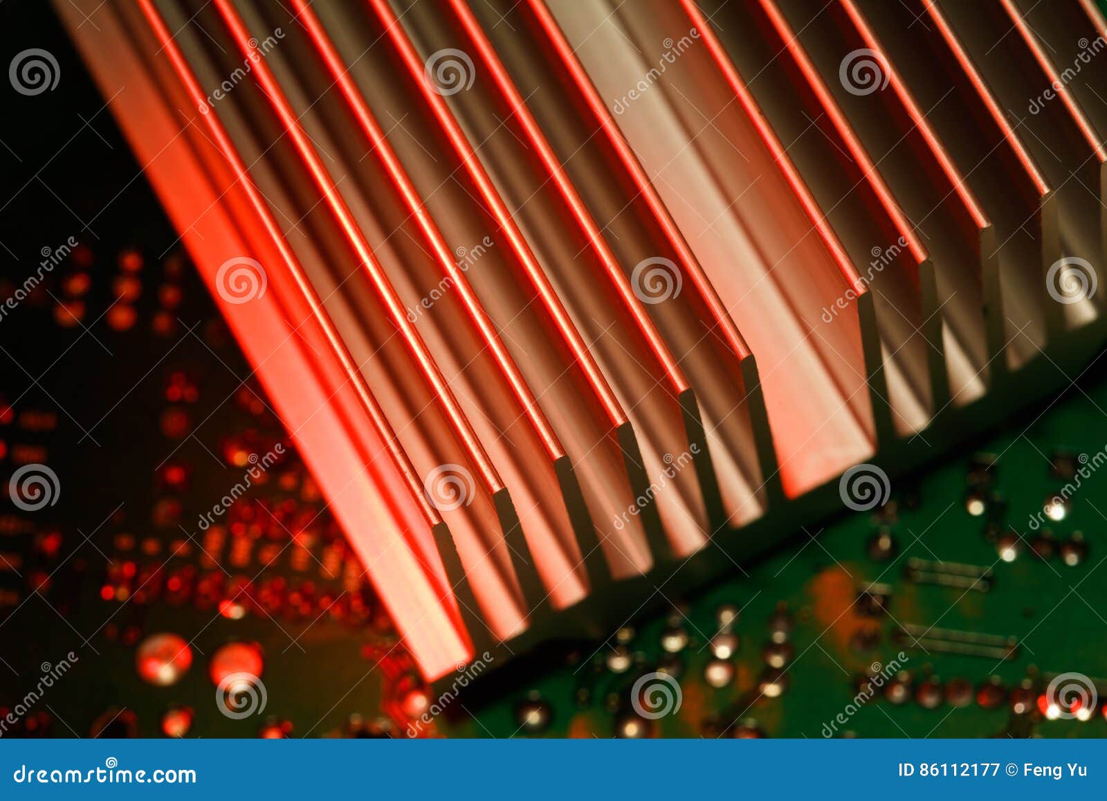 Chipset heatsink stock image. Image of cooling, computer 86112177