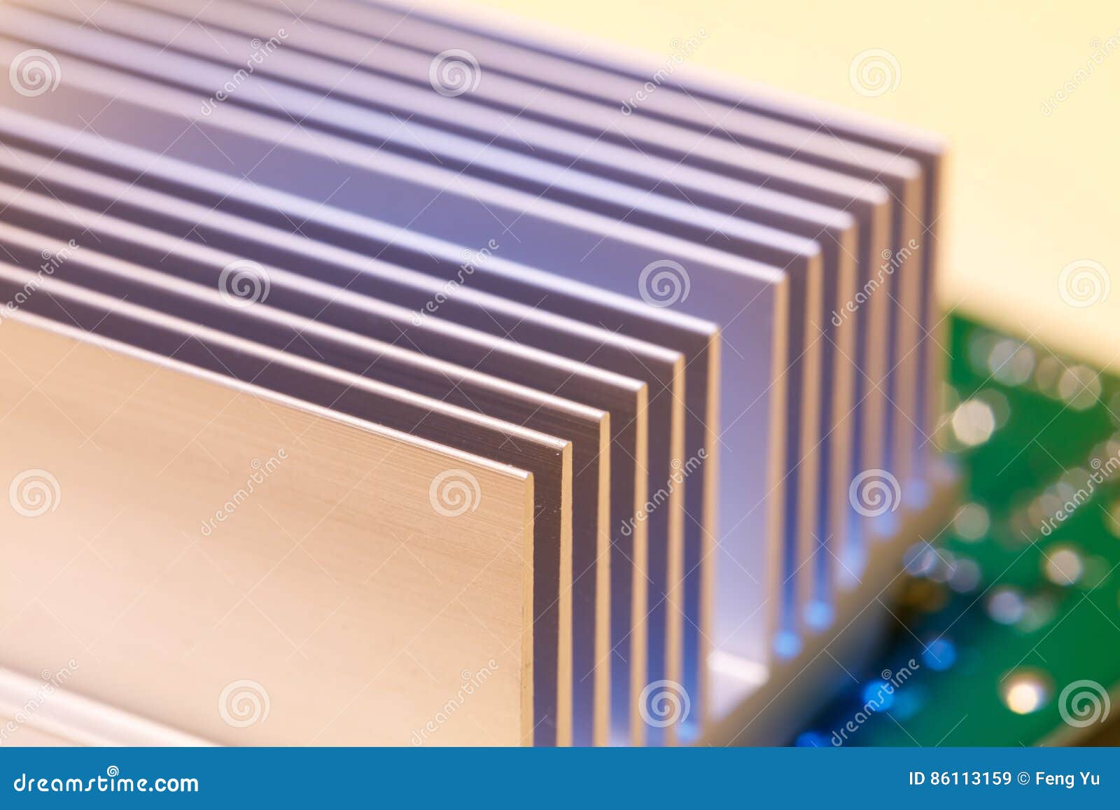 Chipset heatsink stock image. Image of mainboard, processor 86113159