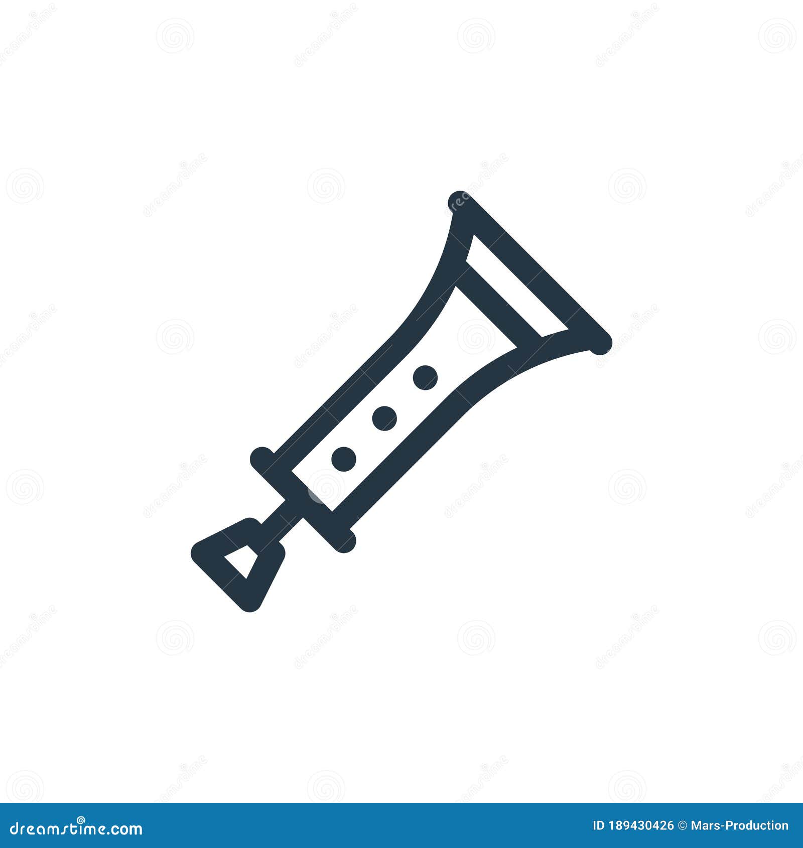 chirimia  icon  on white background. outline, thin line chirimia icon for website  and mobile, app development