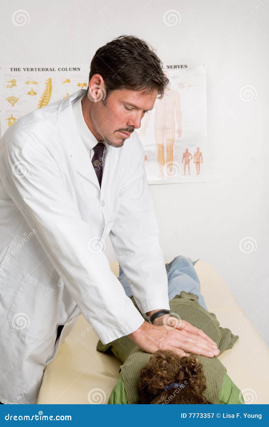 Chiropractic Adjustment stock image. Image of medicine 7773357