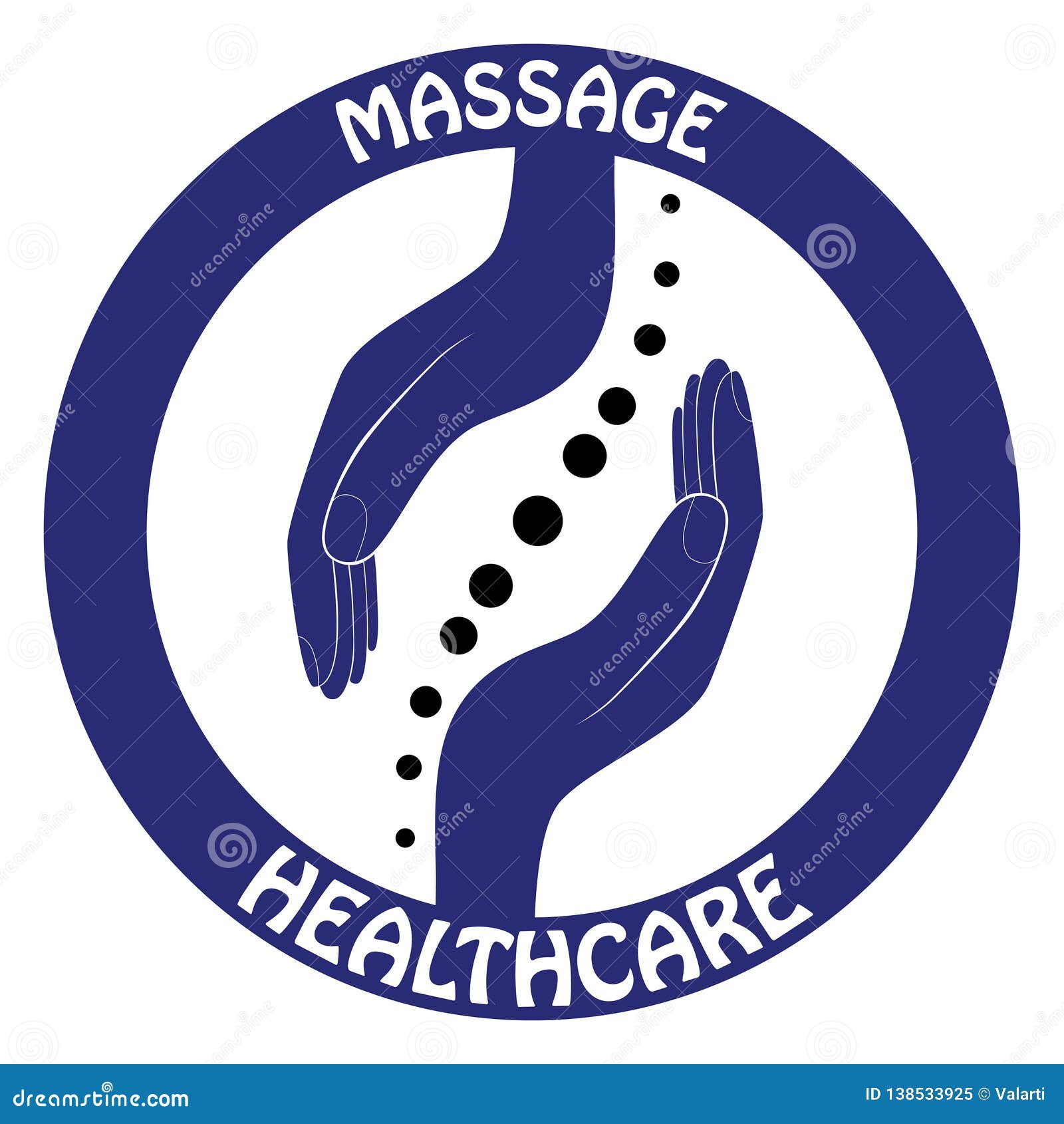 Chiropractic Logo Vector Spine Health Care Medical Symbol Or Icon