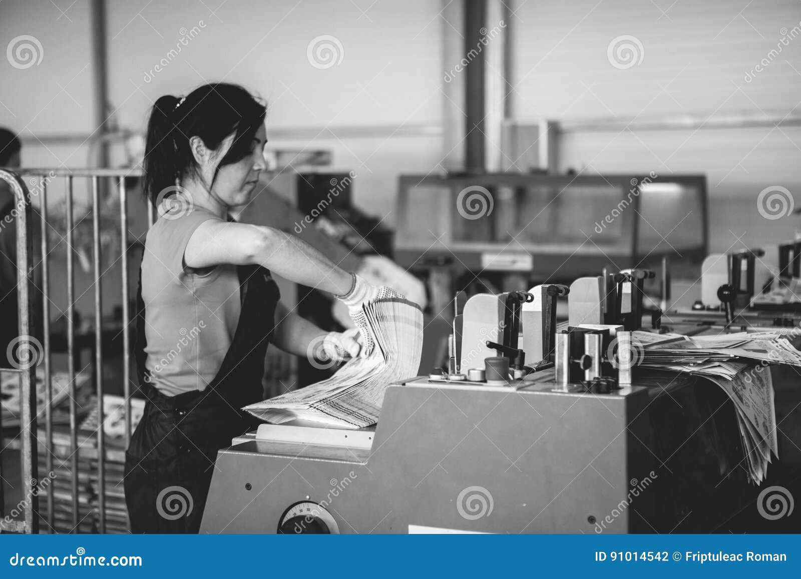 Dirty jobs printing press operator