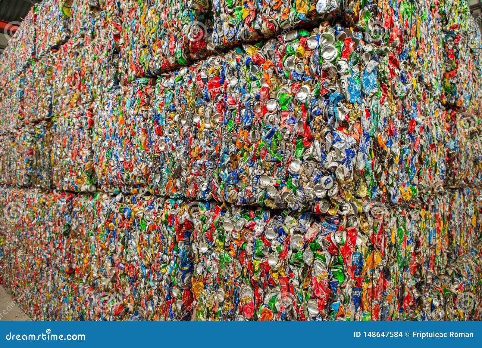 Garbage Recycling Center In Chisinau, Moldova. Separate ...