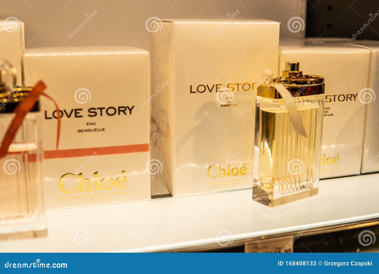 Chloe Love Story Perfume on the Shop Display for Sale, Chloe is French ...