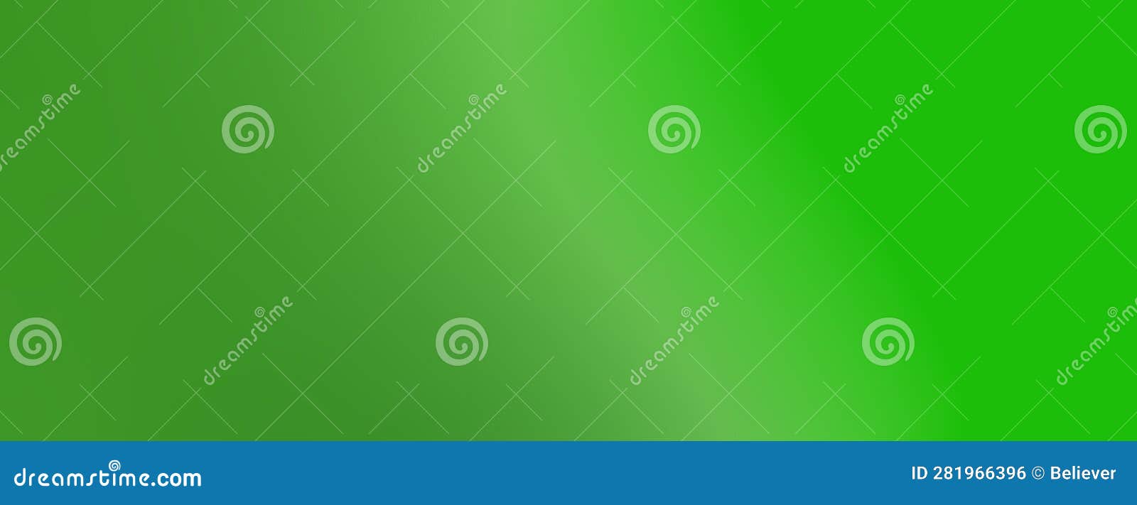 chlorine green gradient background for eco projects. long banner. beautiful natural color of green grass.