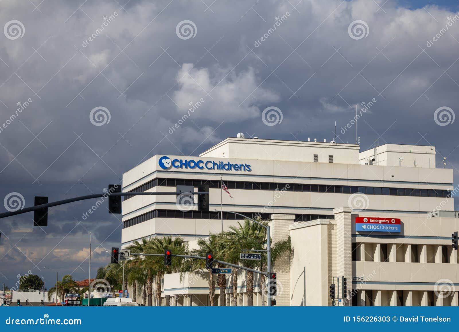 Choc Children S Hospital Sign And Building Editorial Stock Photo