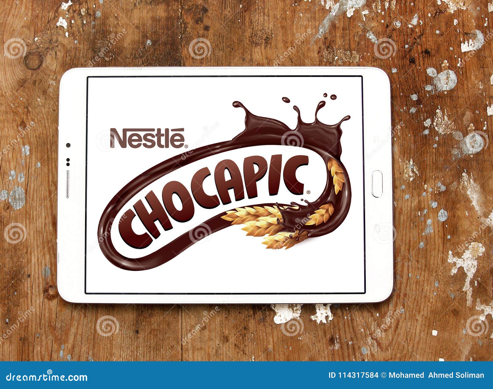 Chocapic nestle brand logo editorial stock image. Image of commercial -  114317584