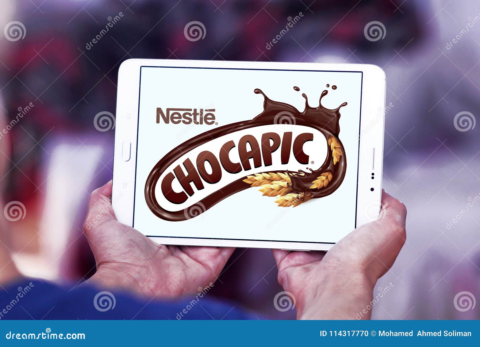 Chocapic nestle brand logo editorial image. Image of condiments - 114317770