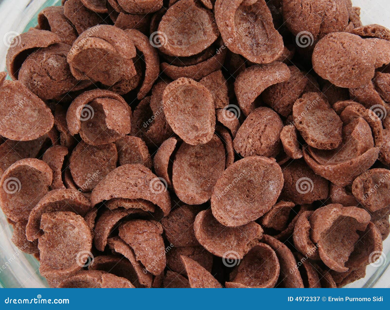 Choco flakes stock image. Image of flakes, chocolate, frosted - 4972337