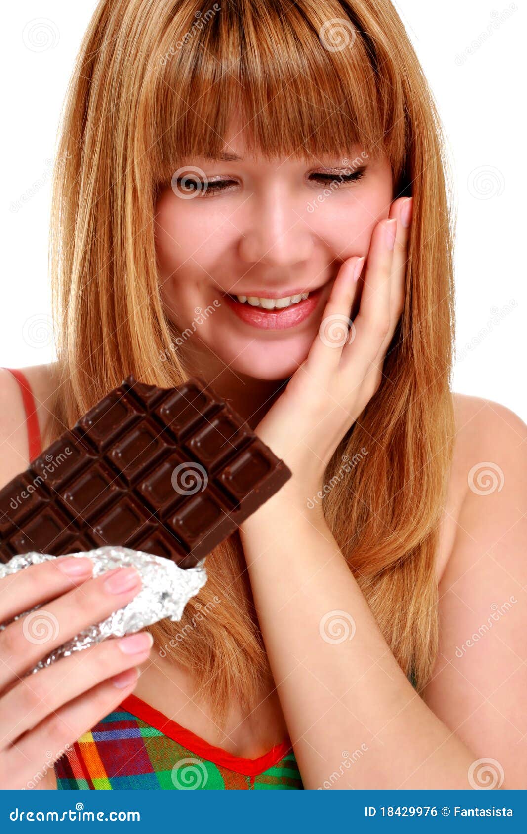 Chocolate. stock photo. Image of diet, calories, health - 18429976