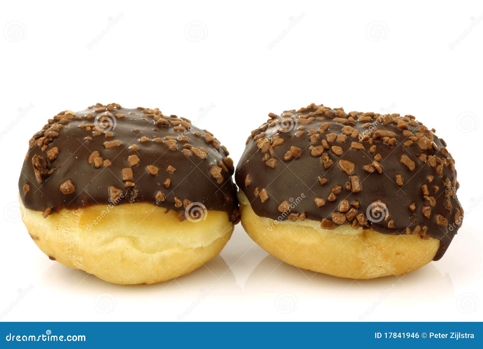Chocolate ball donuts stock photo. Image of baked, diet 17841946