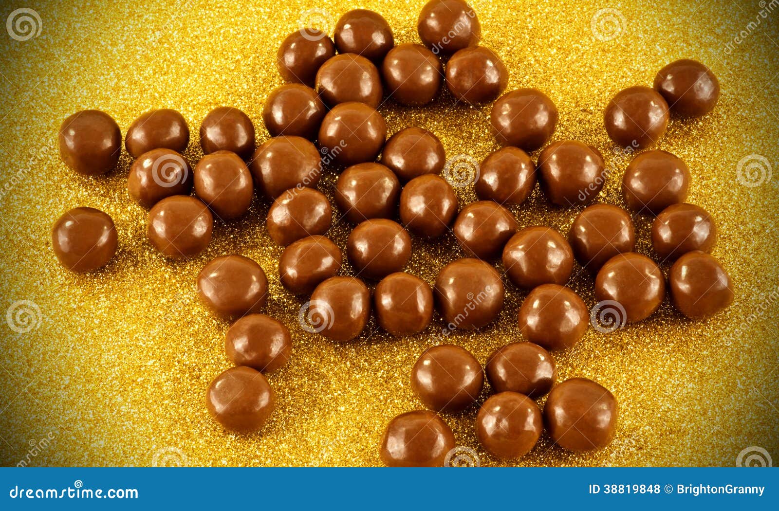 Chocolate balls stock photo. Image of gold, balls, cocoa - 38819848