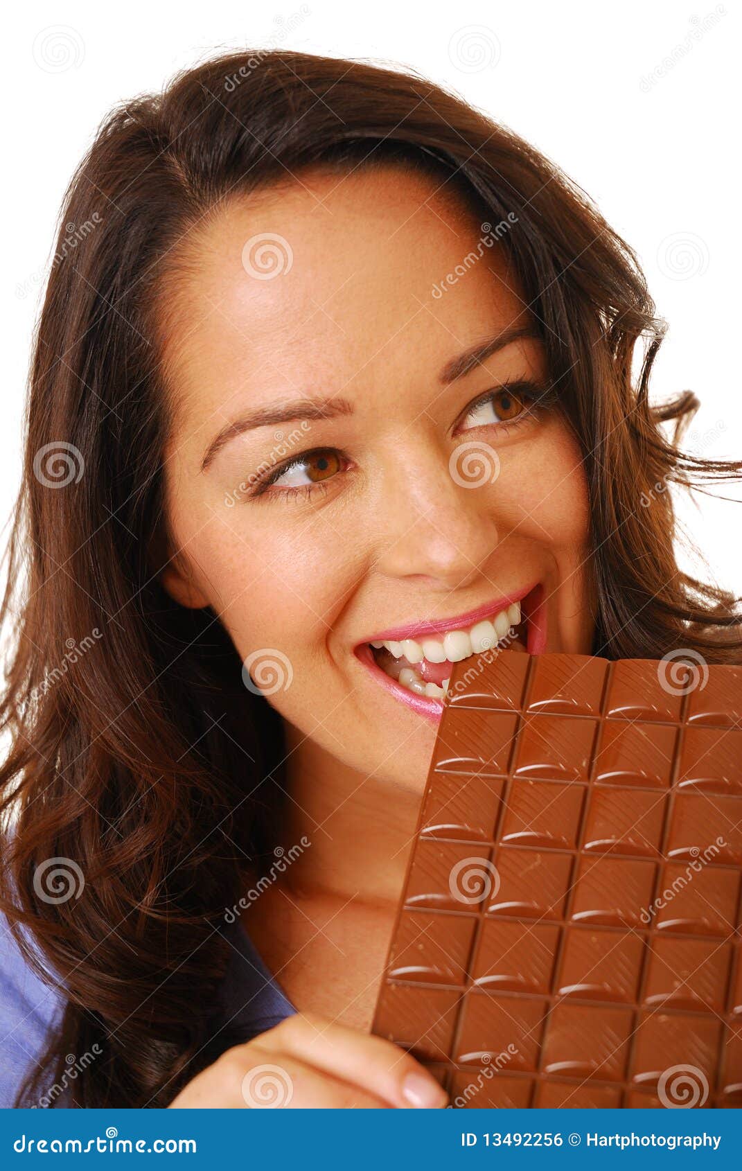 Chocolate bar stock photo. Image of attractive, indulgence 13492256