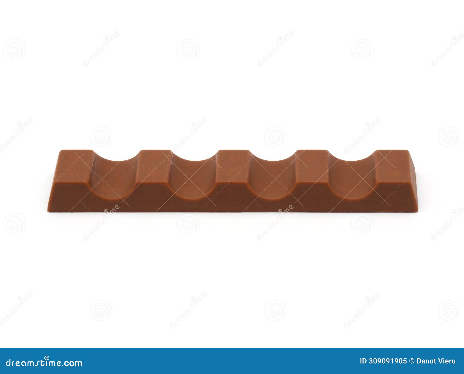 chocolate bar  on white background