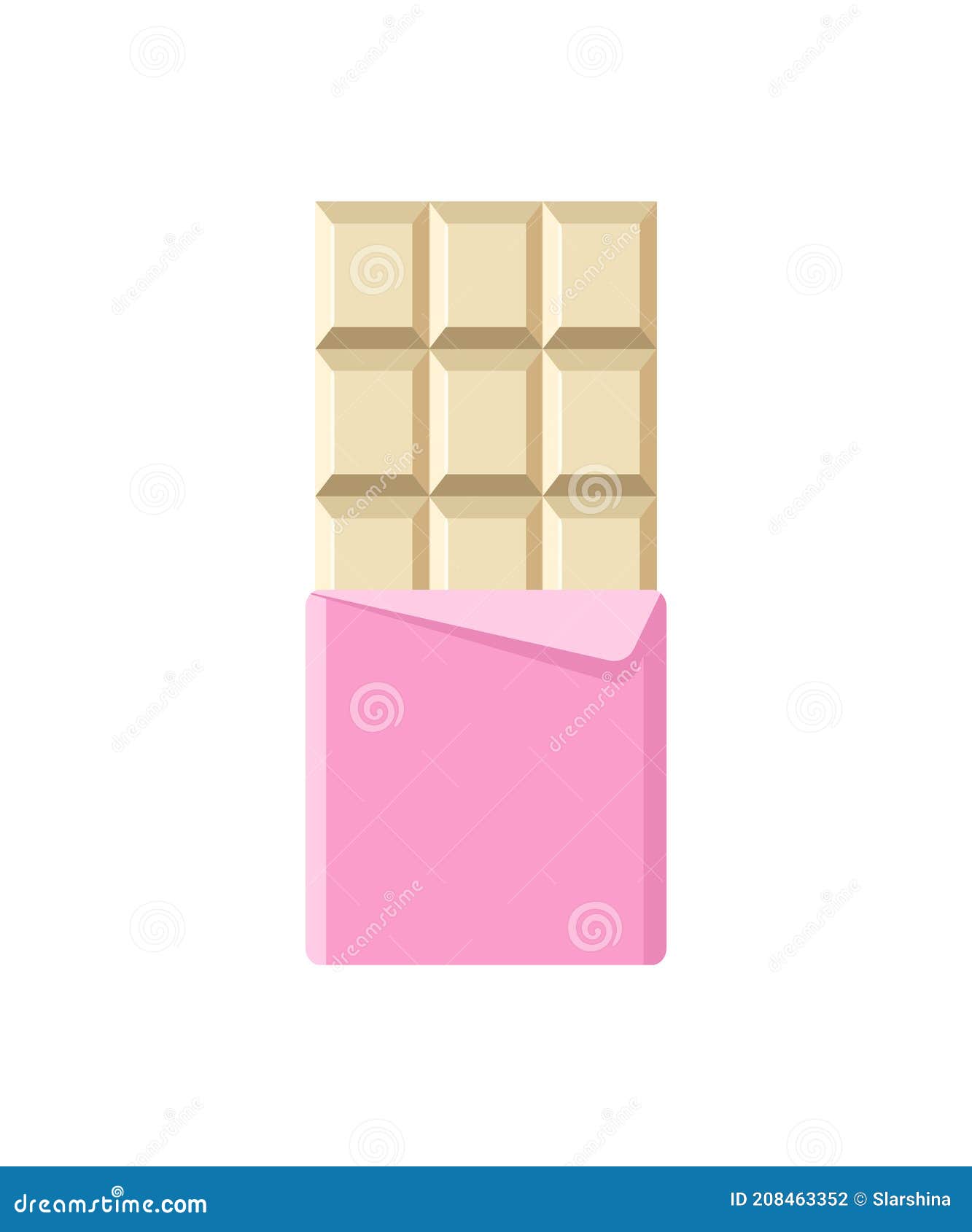 Chocolate Bar Icon. Open White Milk Chocolate in Foil Packaging. Flat Dessert and Sweet Stock Vector - Illustration of open, object: 208463352 Chocolate Bar Icon. Open White Milk Chocolate in Foil Packaging. Flat Dessert and Sweet Stock Vector - Illustration of open, object: 208463352