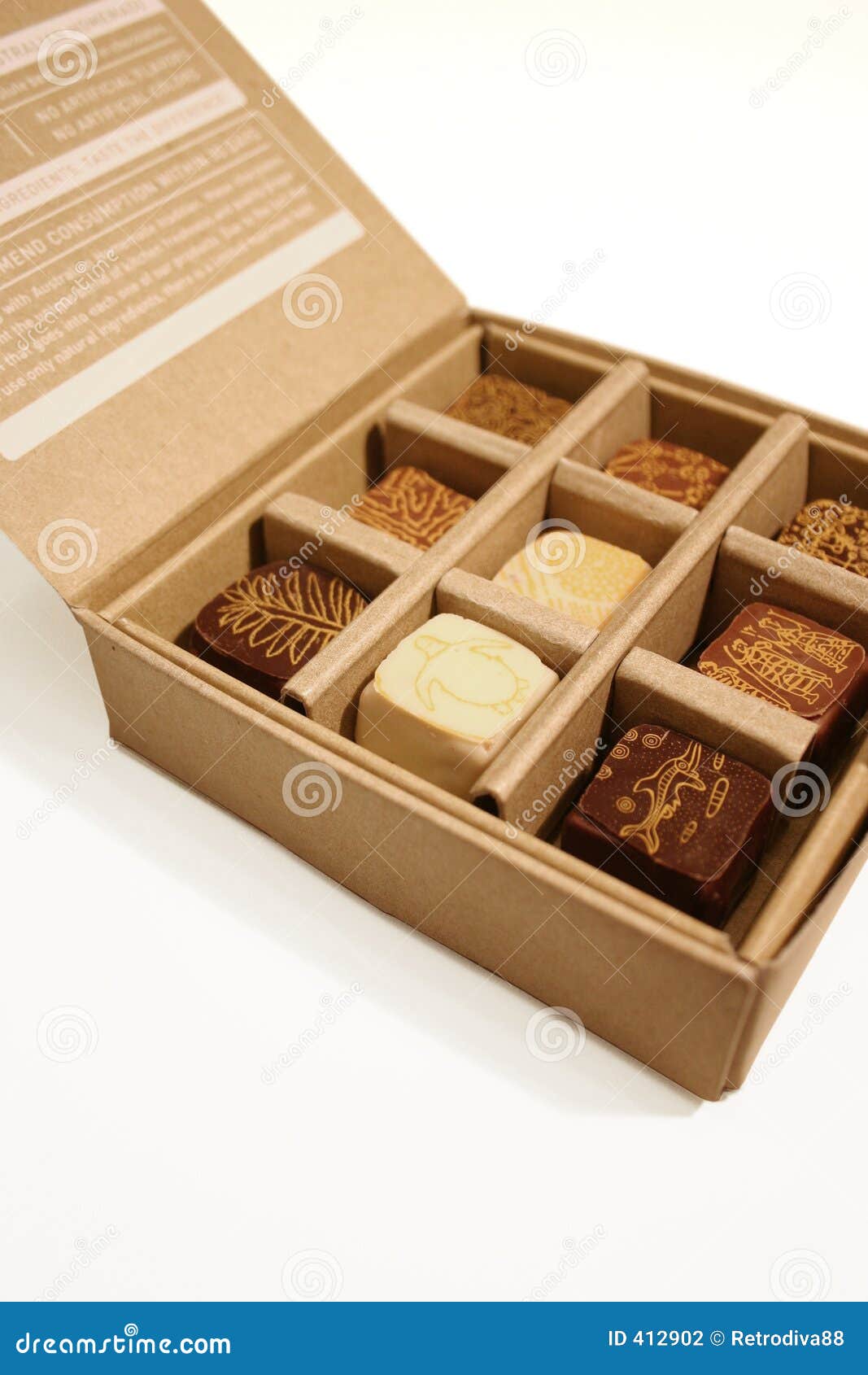 Chocolate Box stock photo. Image of boxes, little, gifts 412902