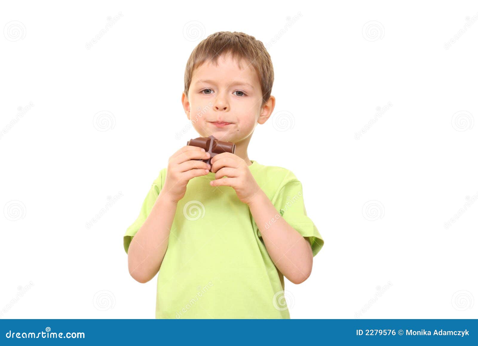 Chocolate boy stock photo. Image of isolated, child, sweet 2279576