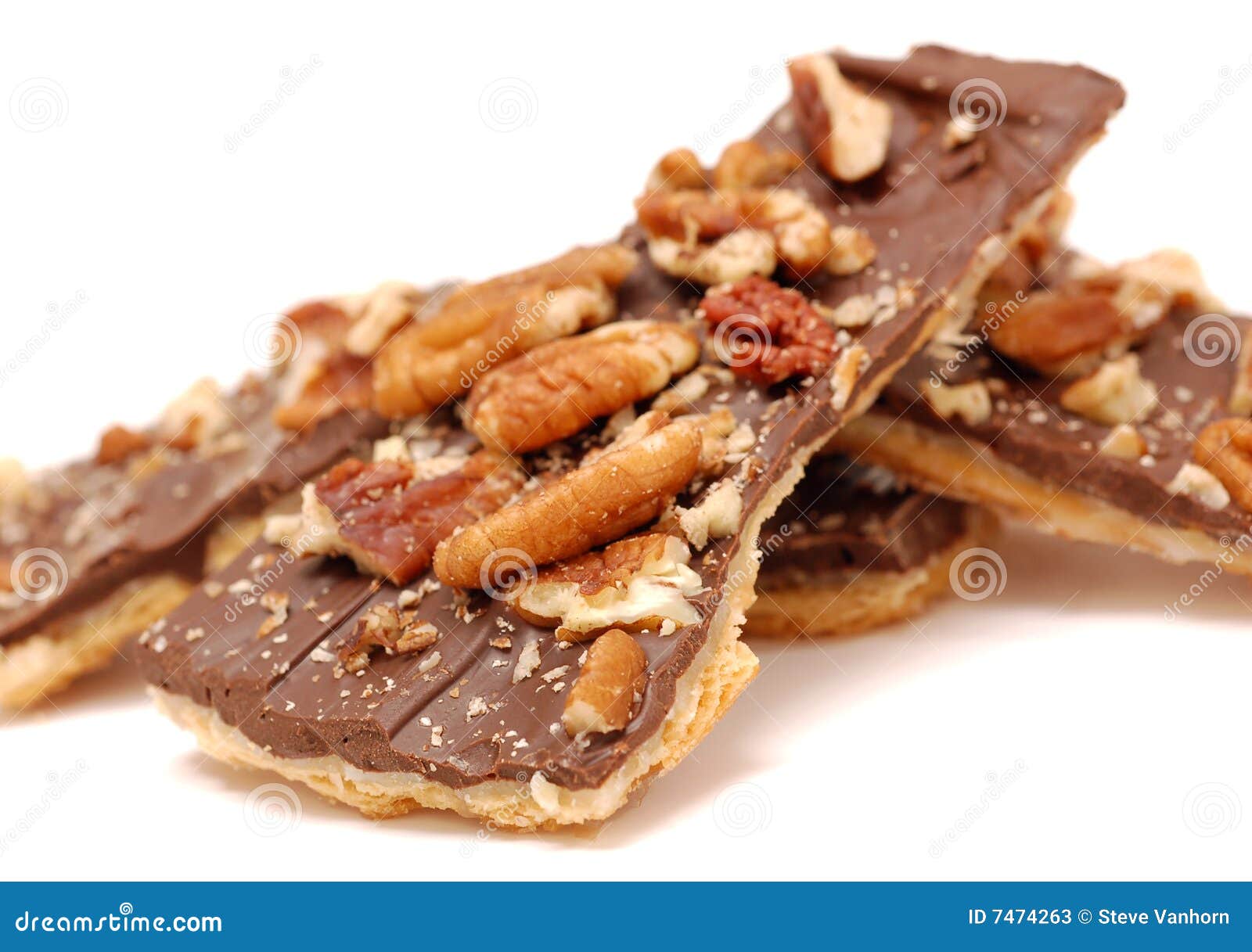 Chocolate brittle cookies stock image. Image of dessert 7474263